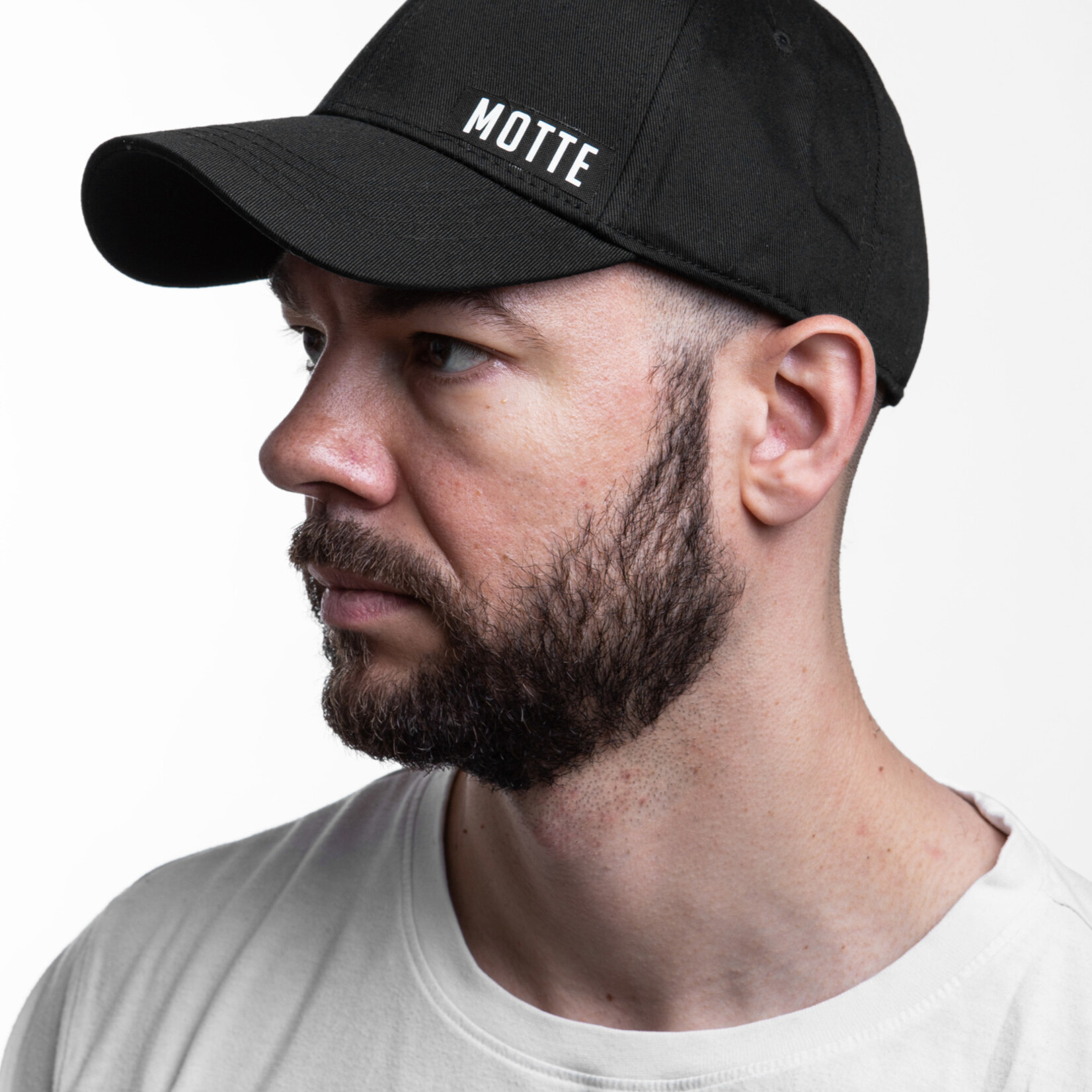 Motte BIO Baseball Cap -schwarz