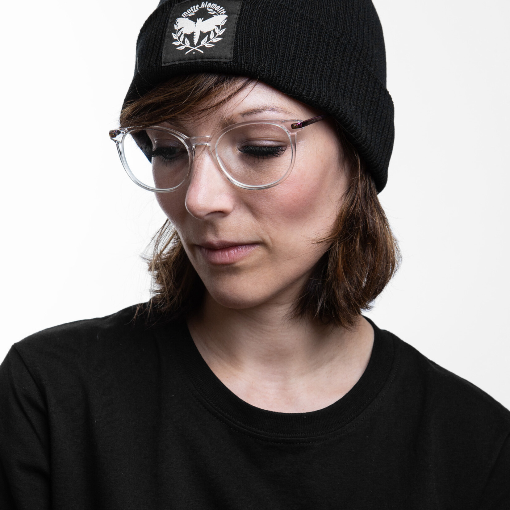 Motte BIO Beanie - schwarz