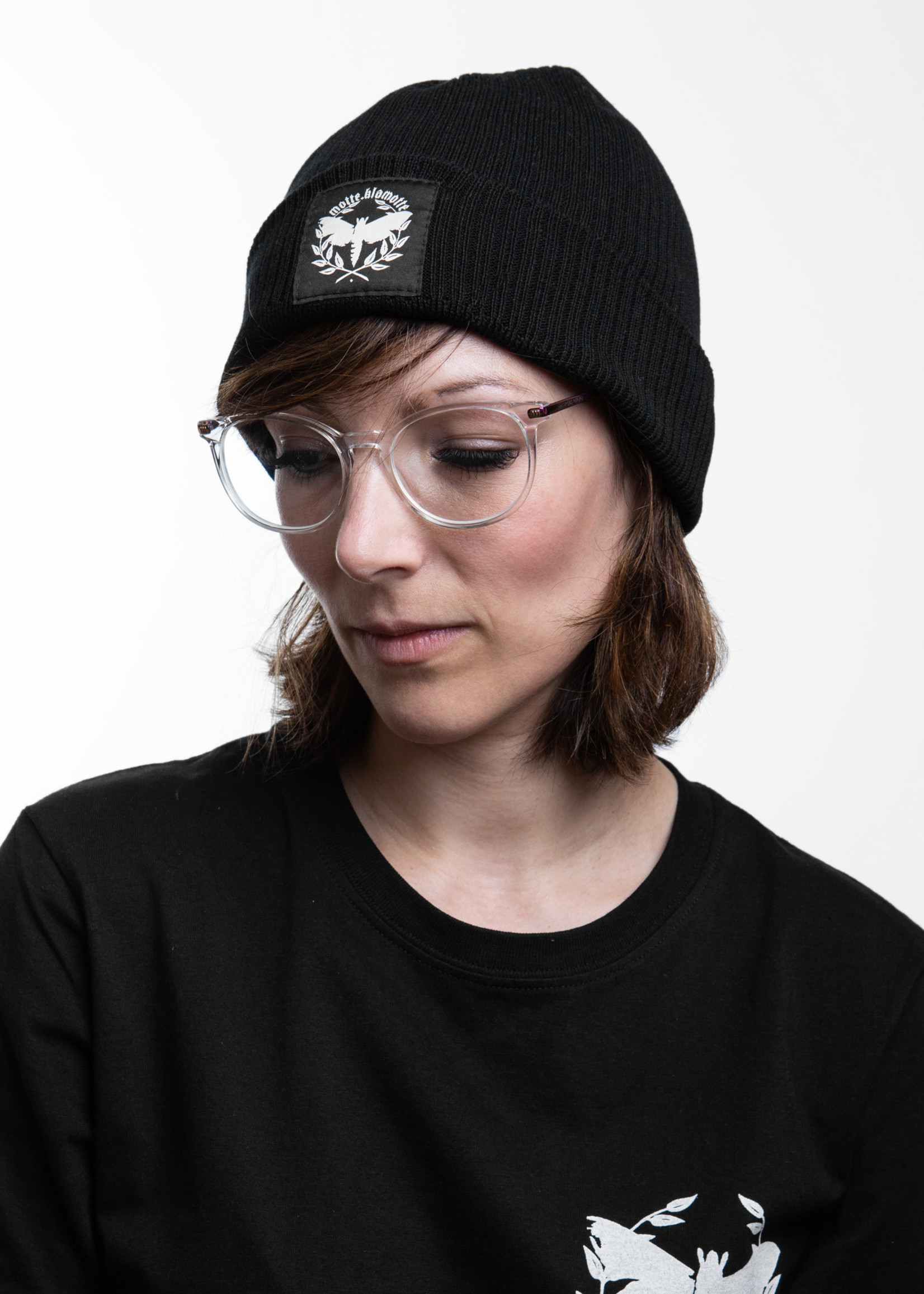 Motte BIO Beanie - schwarz