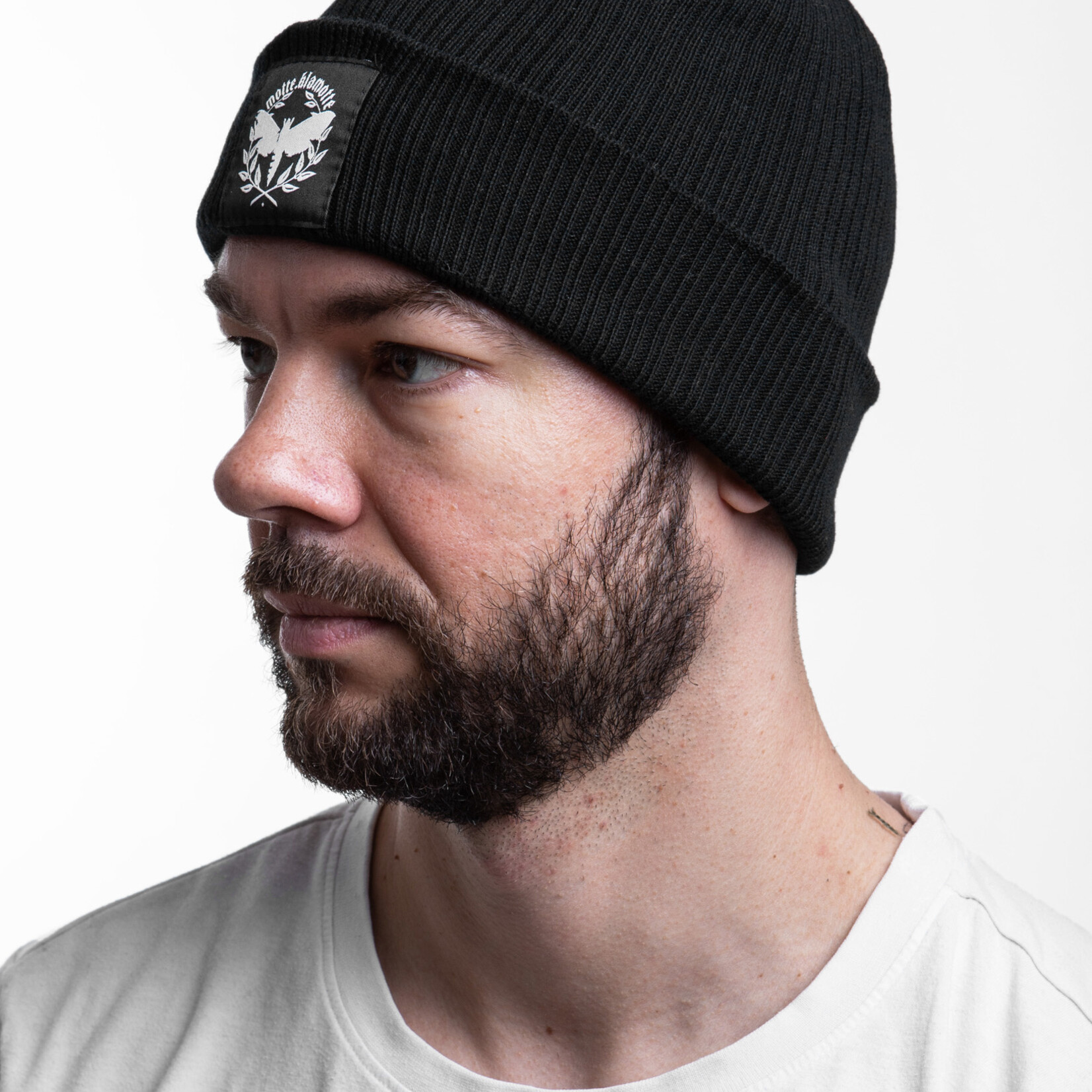 Motte BIO Beanie - schwarz