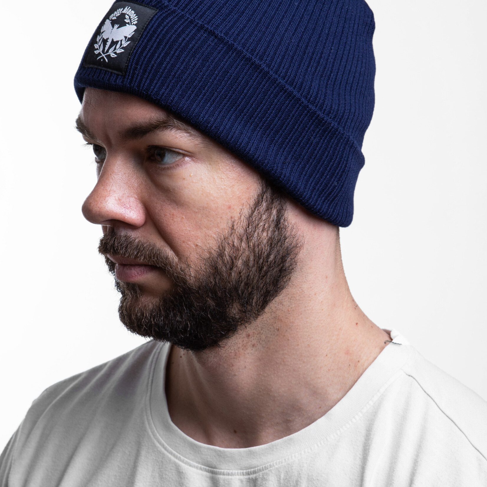 Motte BIO Beanie - blue