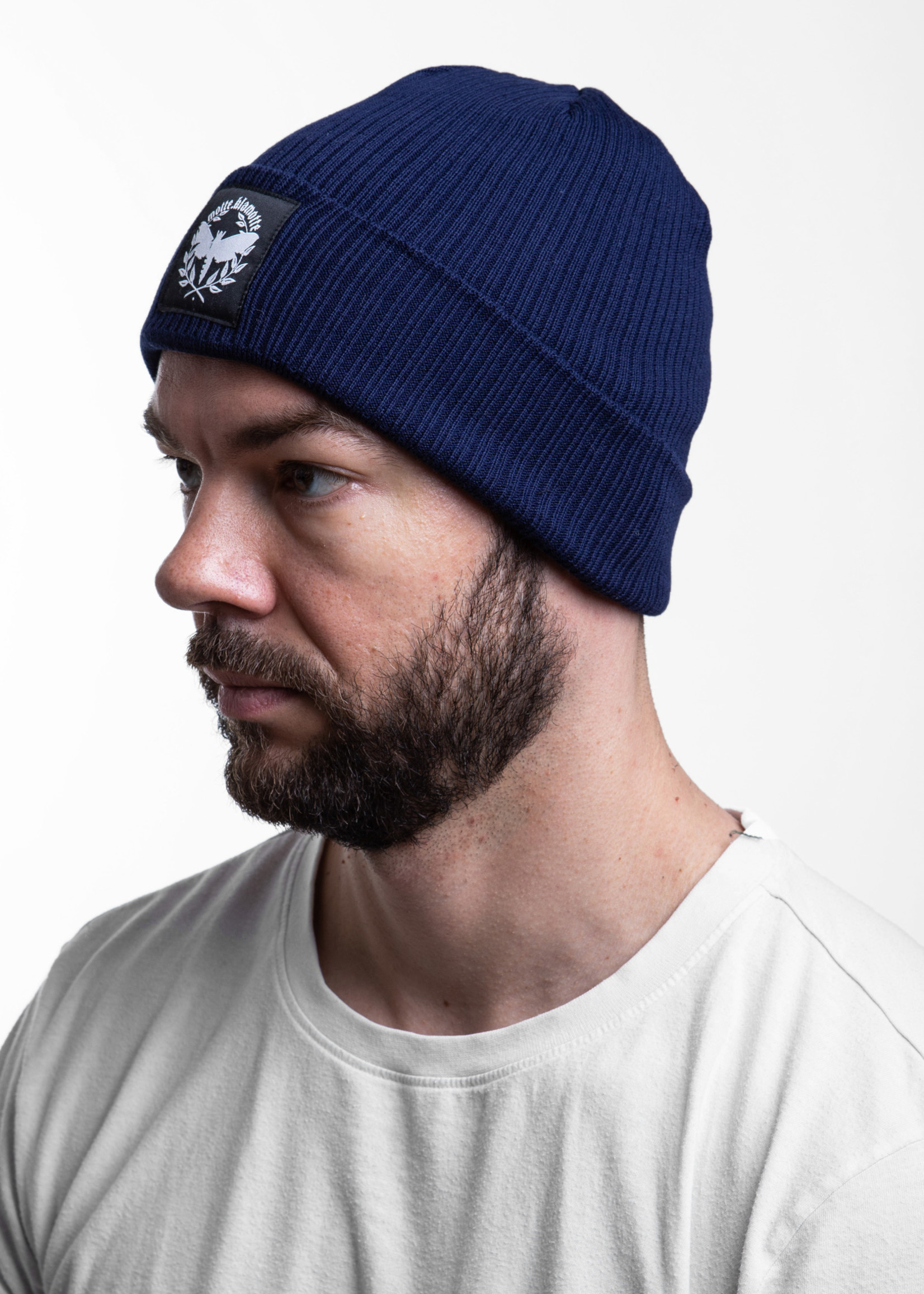 Motte BIO Beanie - blau