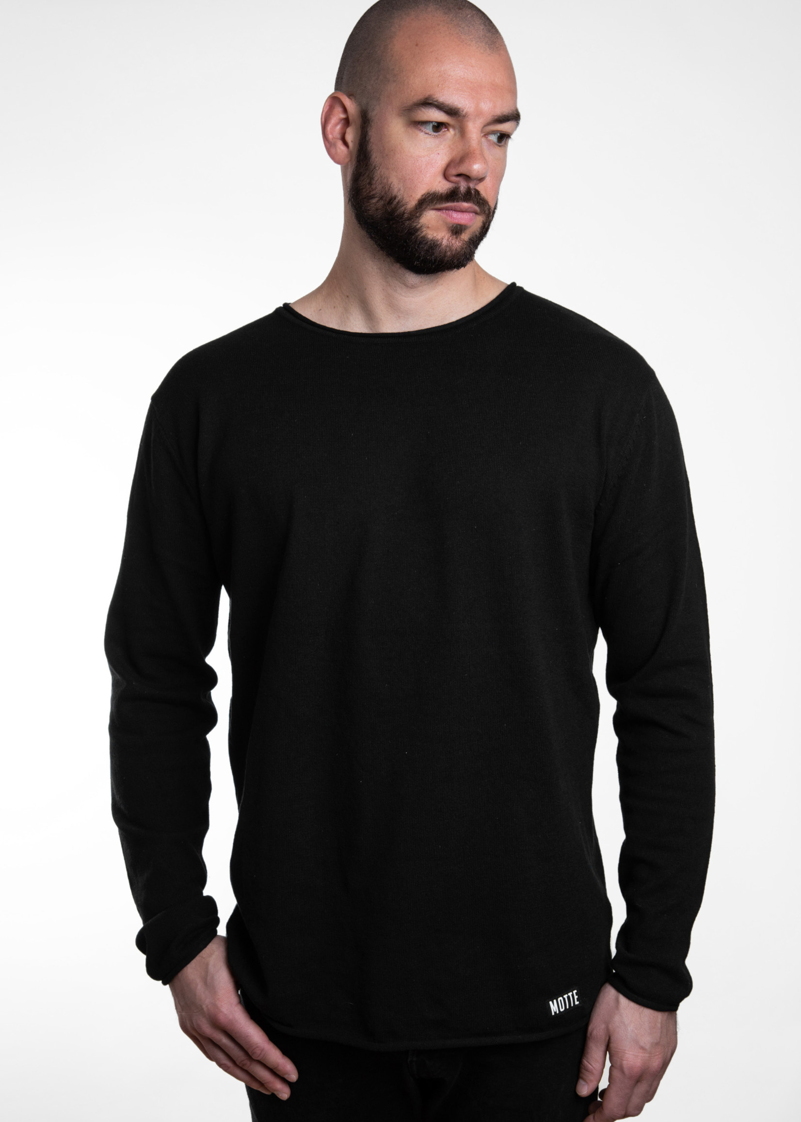 Strick Sweater -light -black