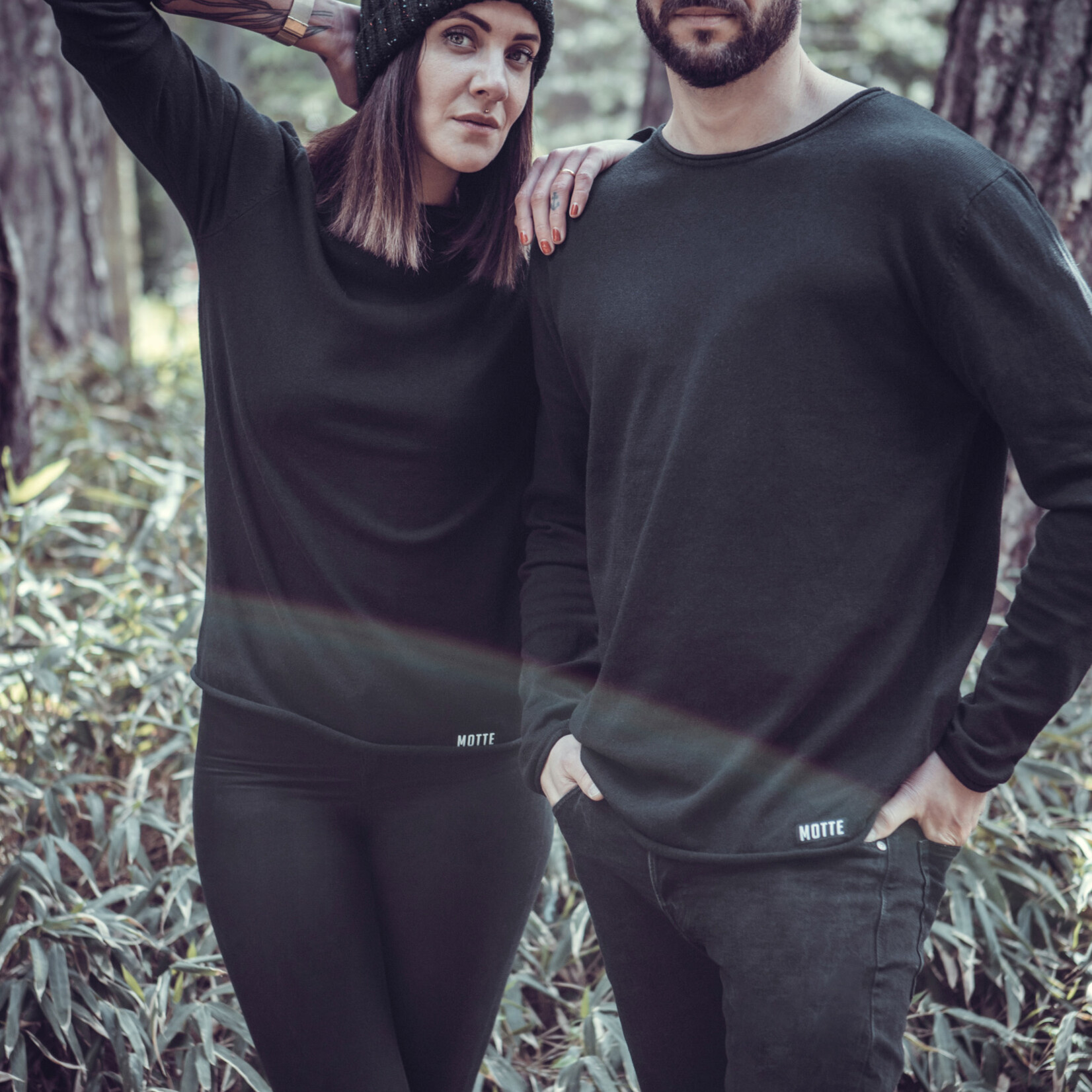 Strick Sweater -fein -schwarz