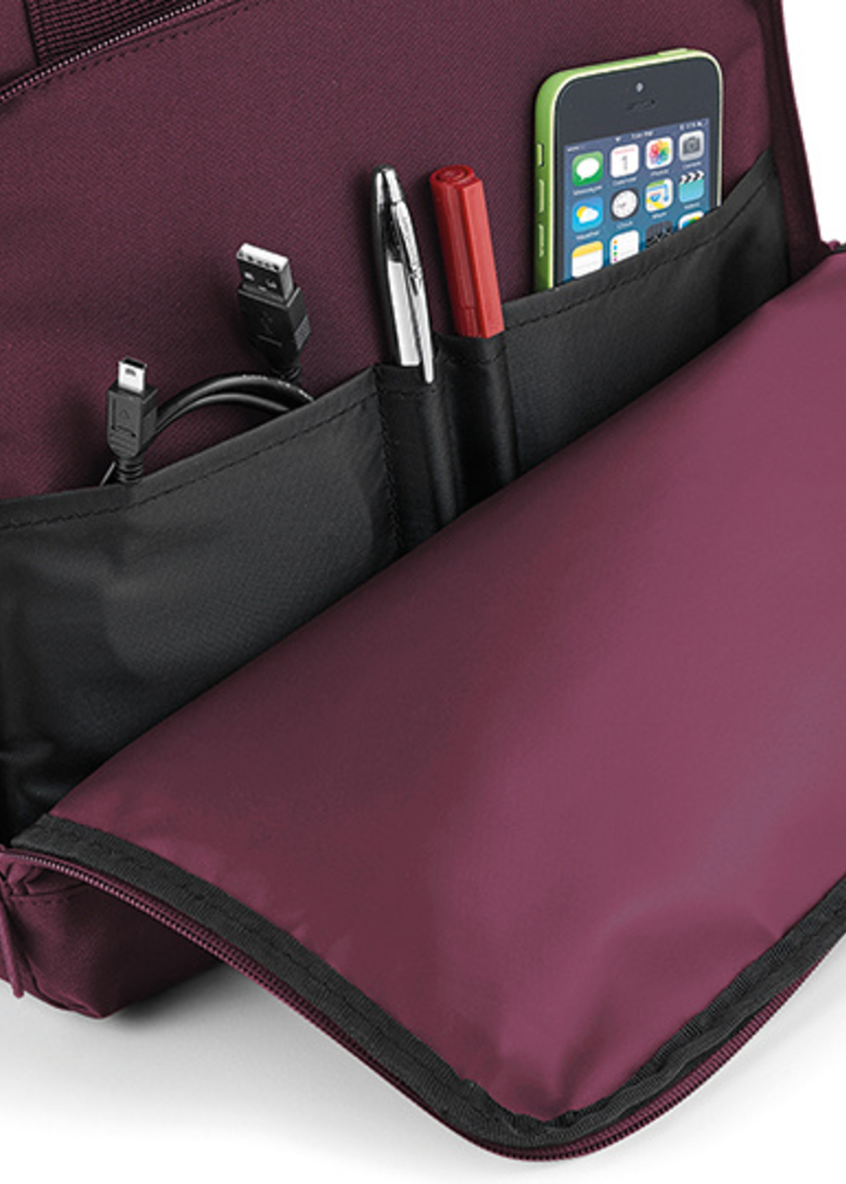 Urban Daypack Rolled-Top - black