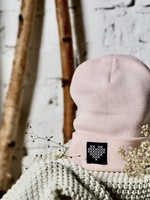 "Heart" Beanie light pink