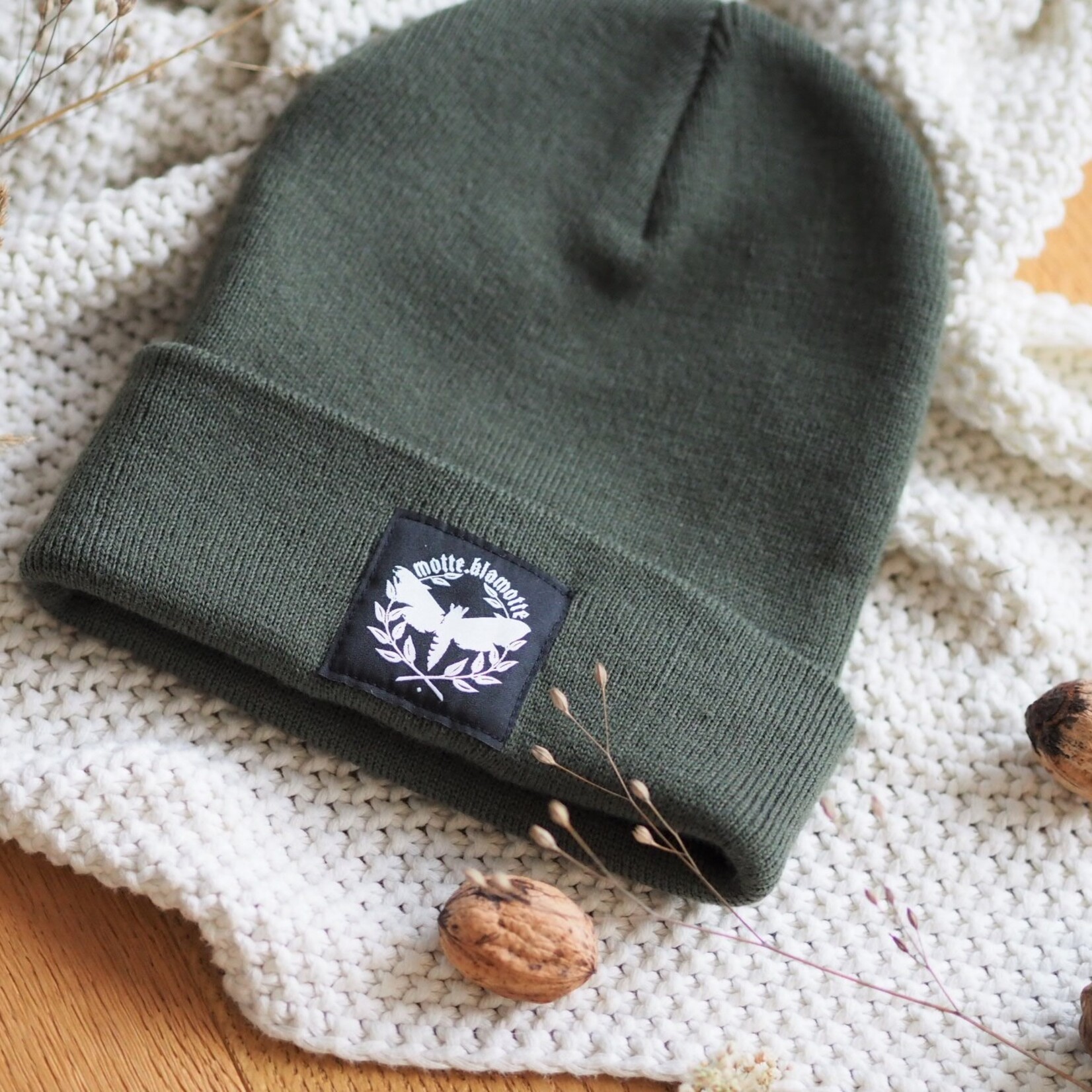Motten Beanie - olive