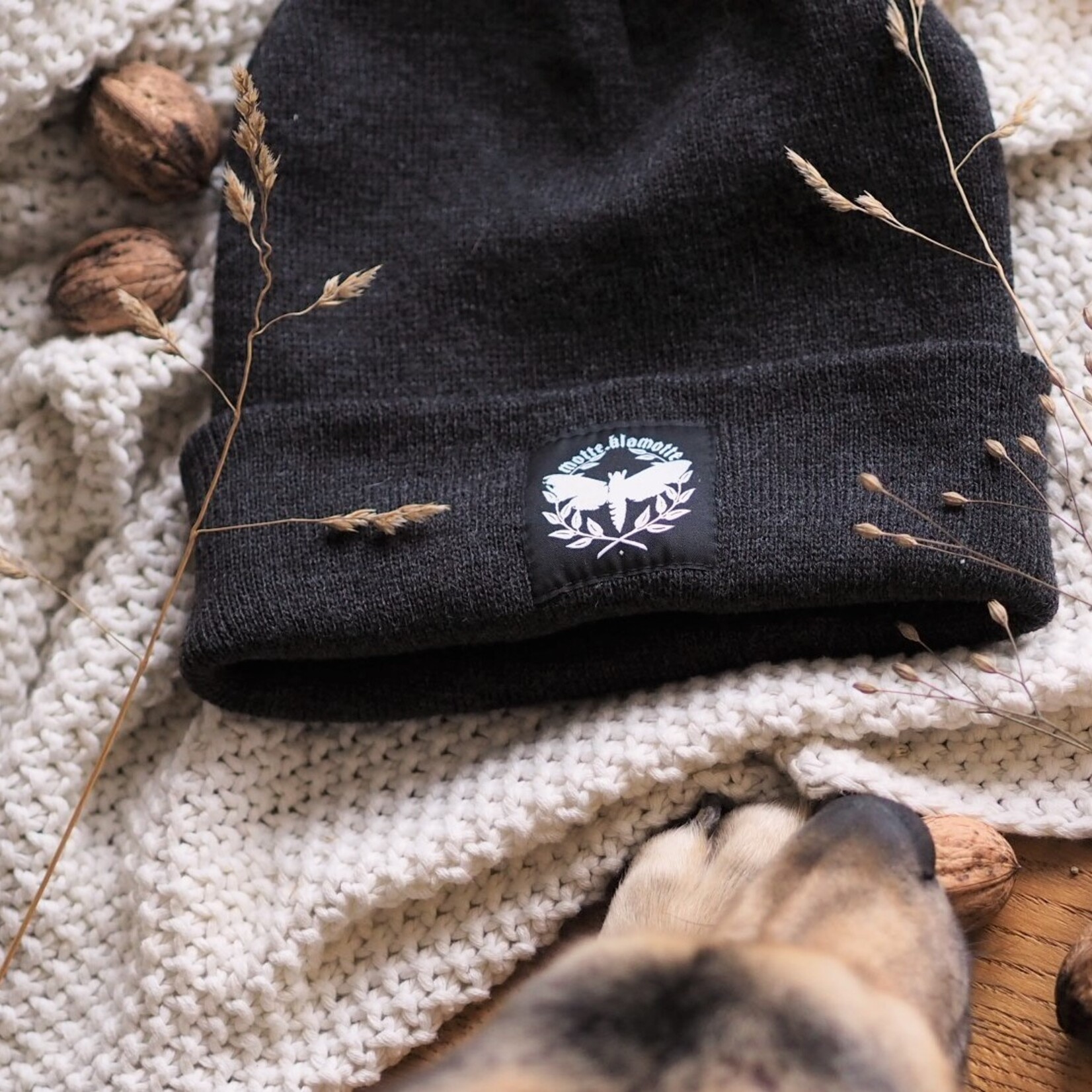 Motten Beanie - anthracite