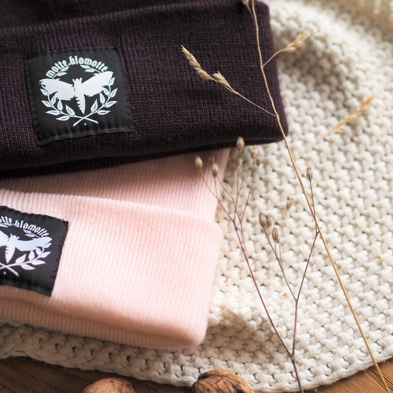 Motten Beanie -light pink