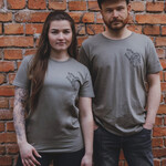 Motte Traditional Heart Shirt -oliv