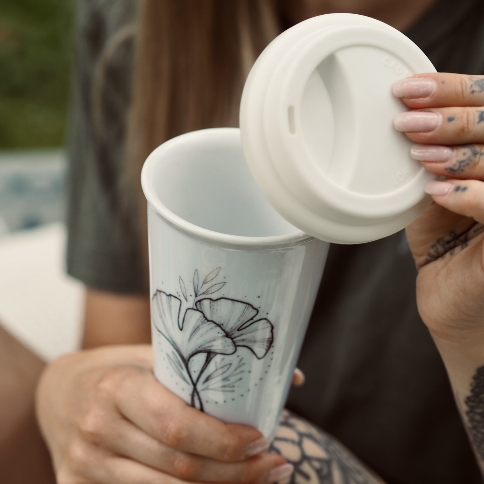 "peace of mind" To-Go Keramik- Becher