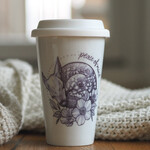 "peace of mind" To-Go ceramic Mug