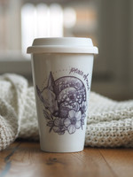 peace of mind To-Go Porcellain Mug