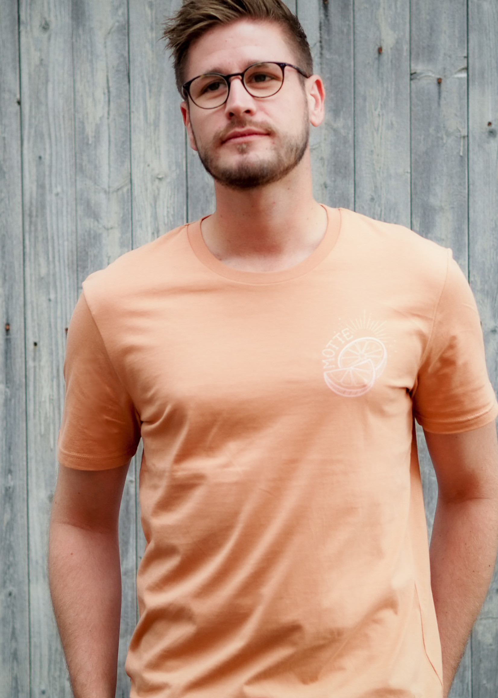 Half-Full - Sunset Shirt -tangerine