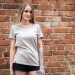 Basic Shirt sand - tailliert