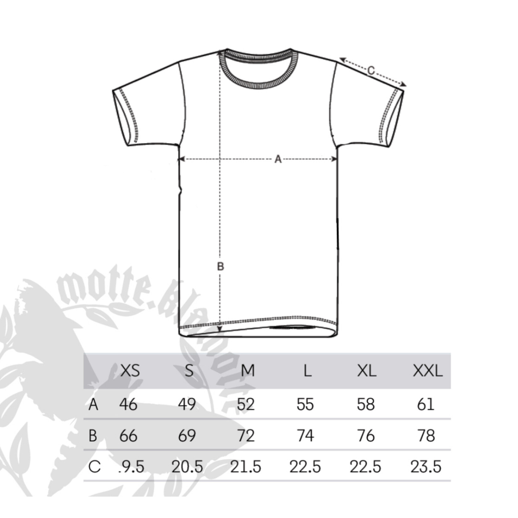 Motte mint- Lettering Shirt