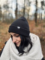 Motte BIO Waffle Beanie - black