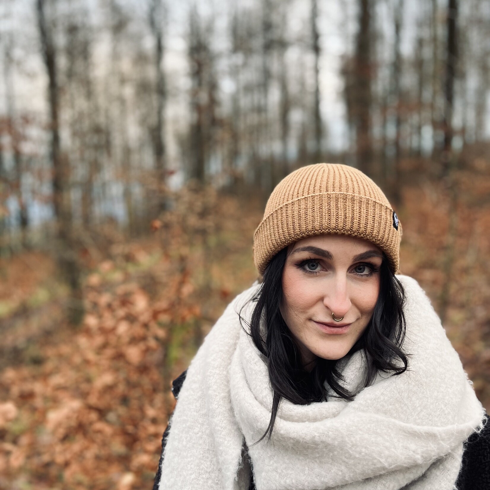 Motte Harbour Beanie - biscuit