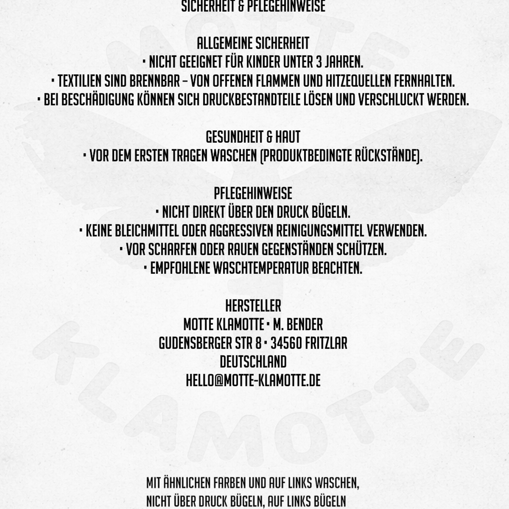 Motte Beanie weiß-gepunktet