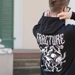 Fracture Hoodie black