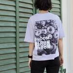 Bloom oversize T-Shirt lilac