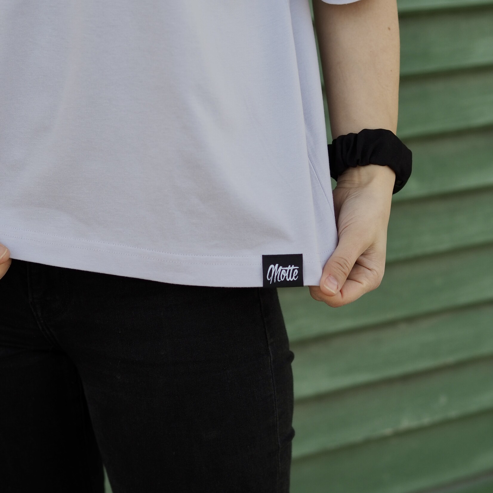 Bloom oversize T-Shirt lilac with optional Frontprint