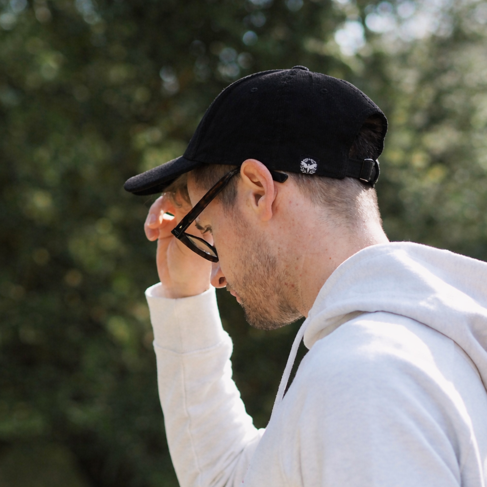 Motte – Organic Cord Cap black