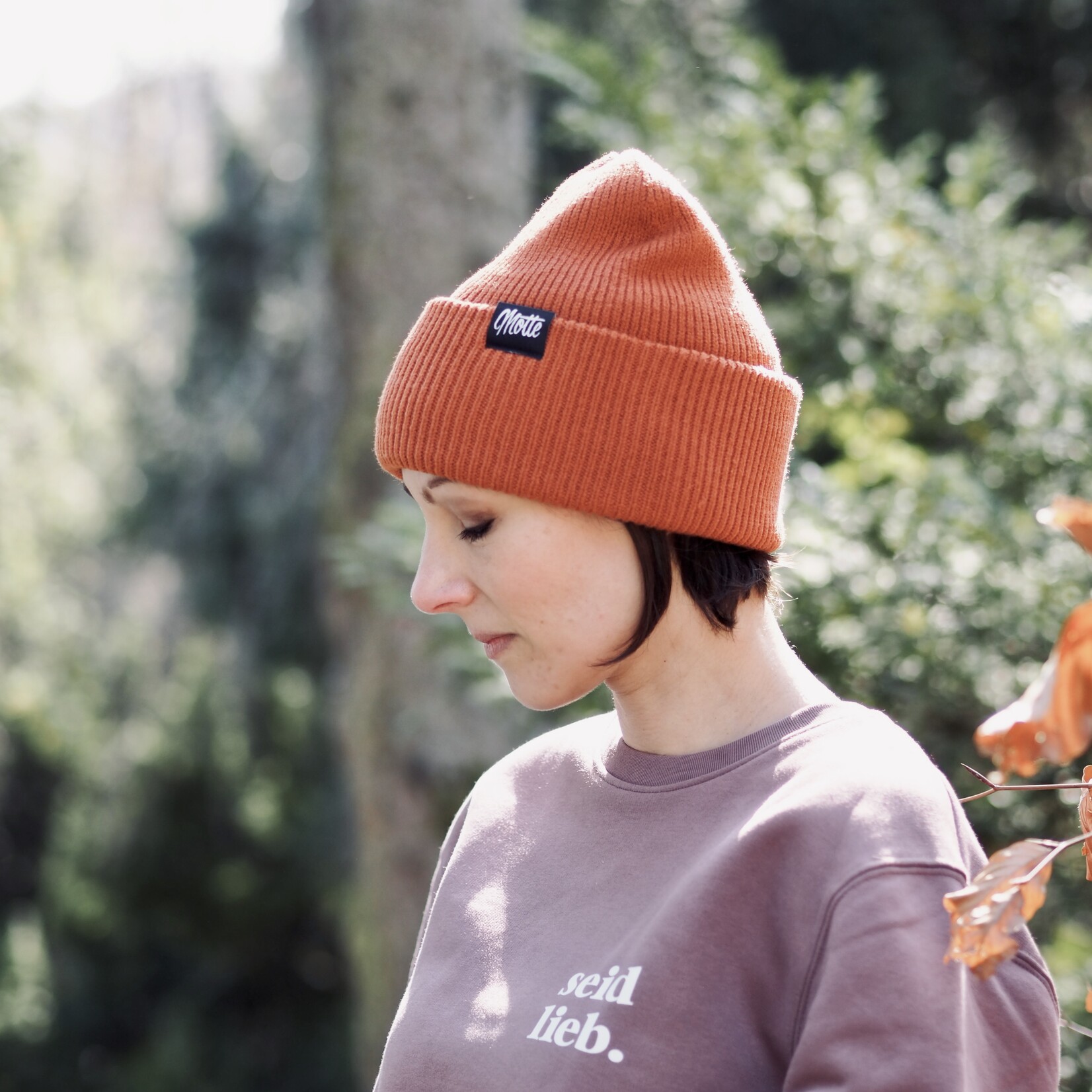 Recycled Oversize Beanie perfect fit