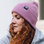 Motte Recycled Oversize Beanie  - beere