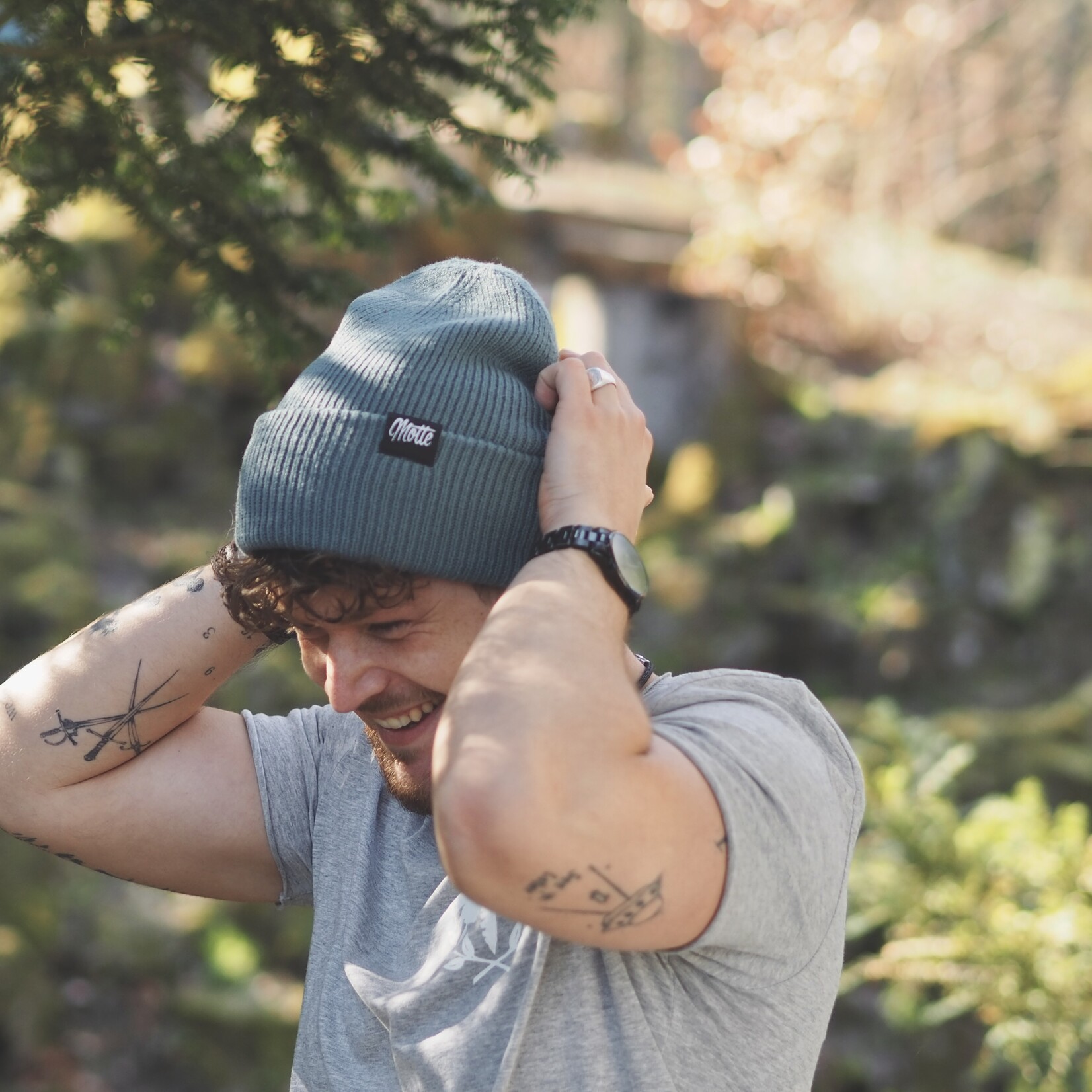 Recycled Oversize Beanie perfect fit