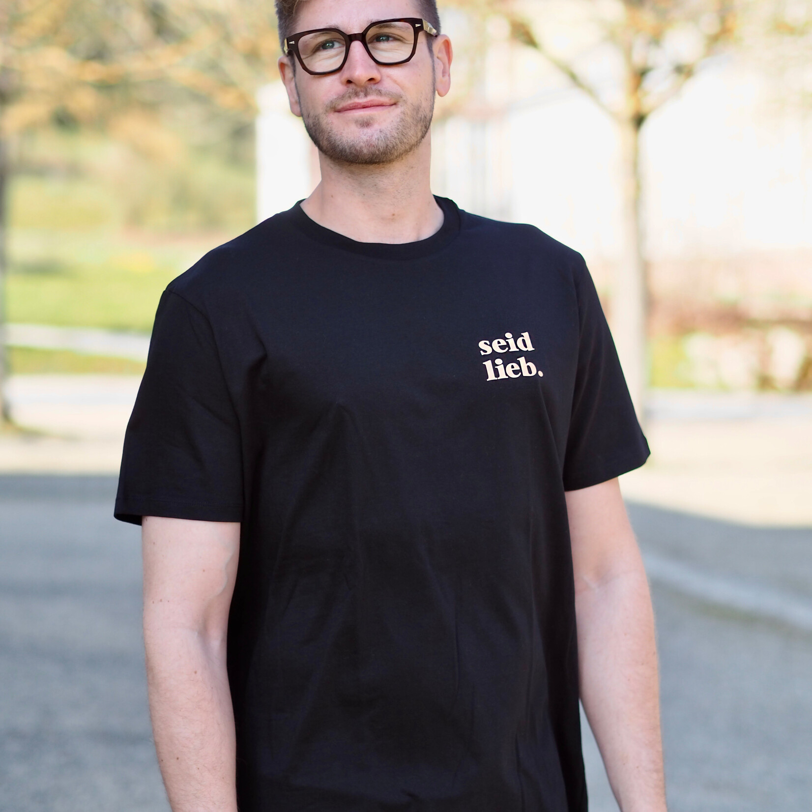 SOFT VALUES faires bio T-Shirt in schwarz