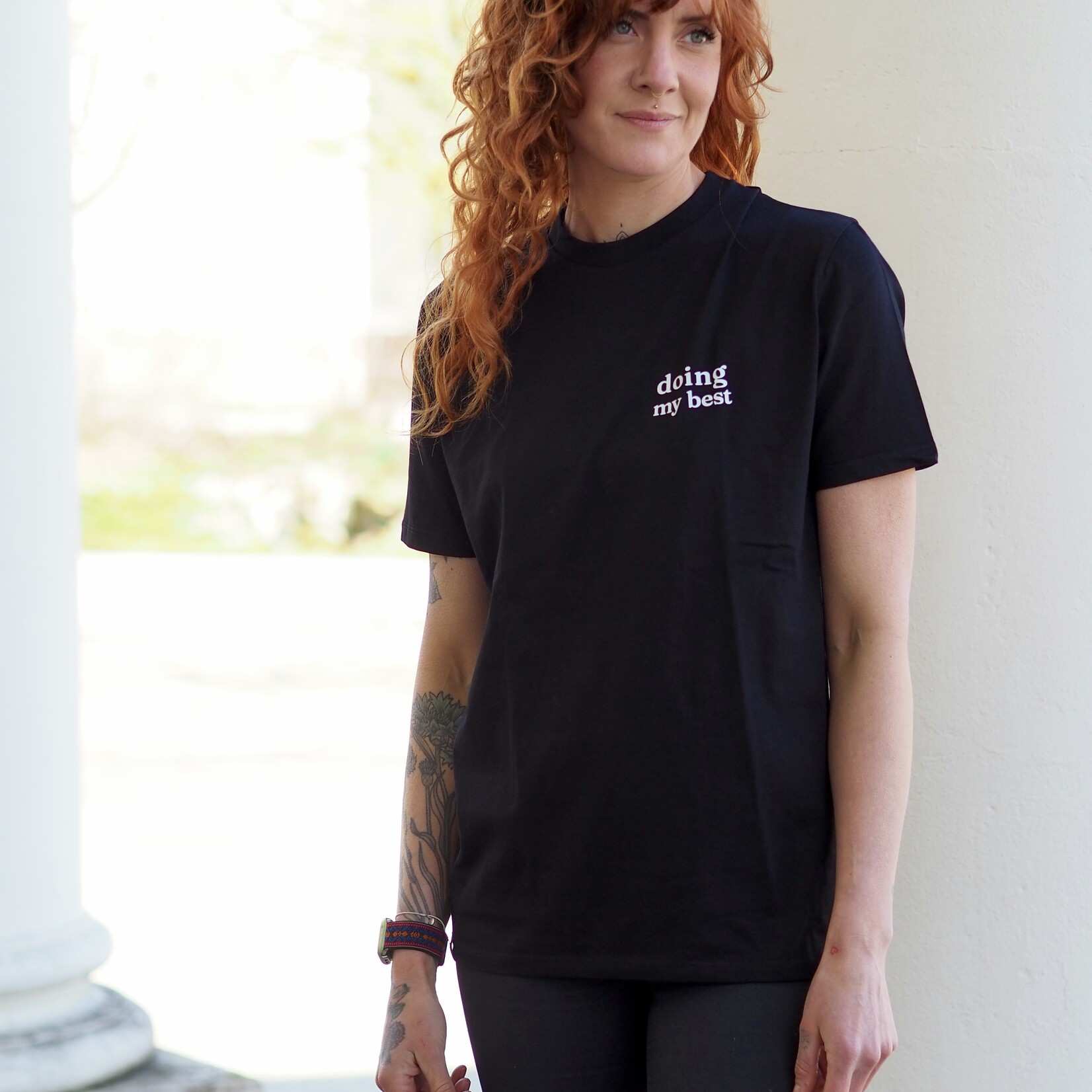 SOFT VALUES faires bio T-Shirt in schwarz