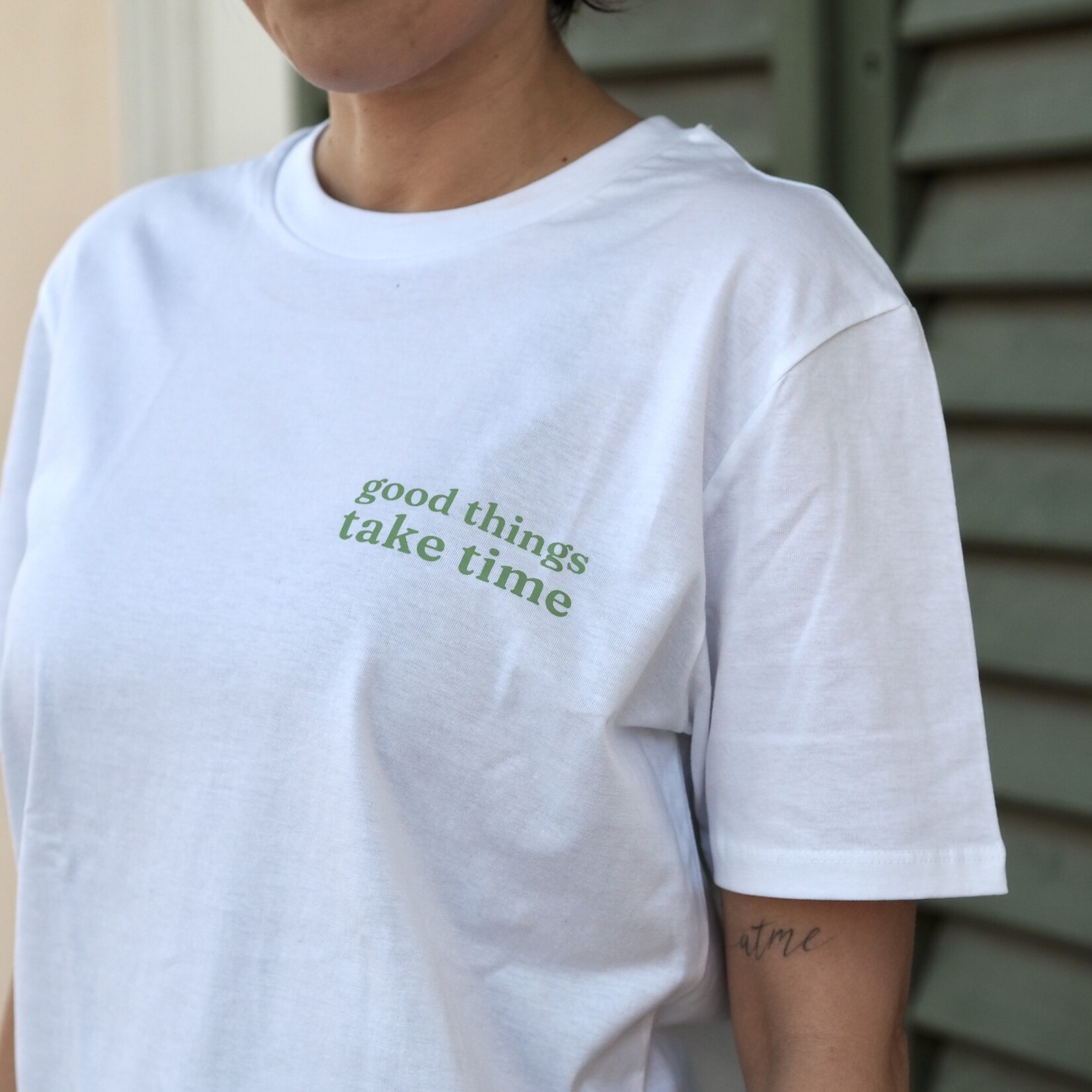 soft values T-Shirt white