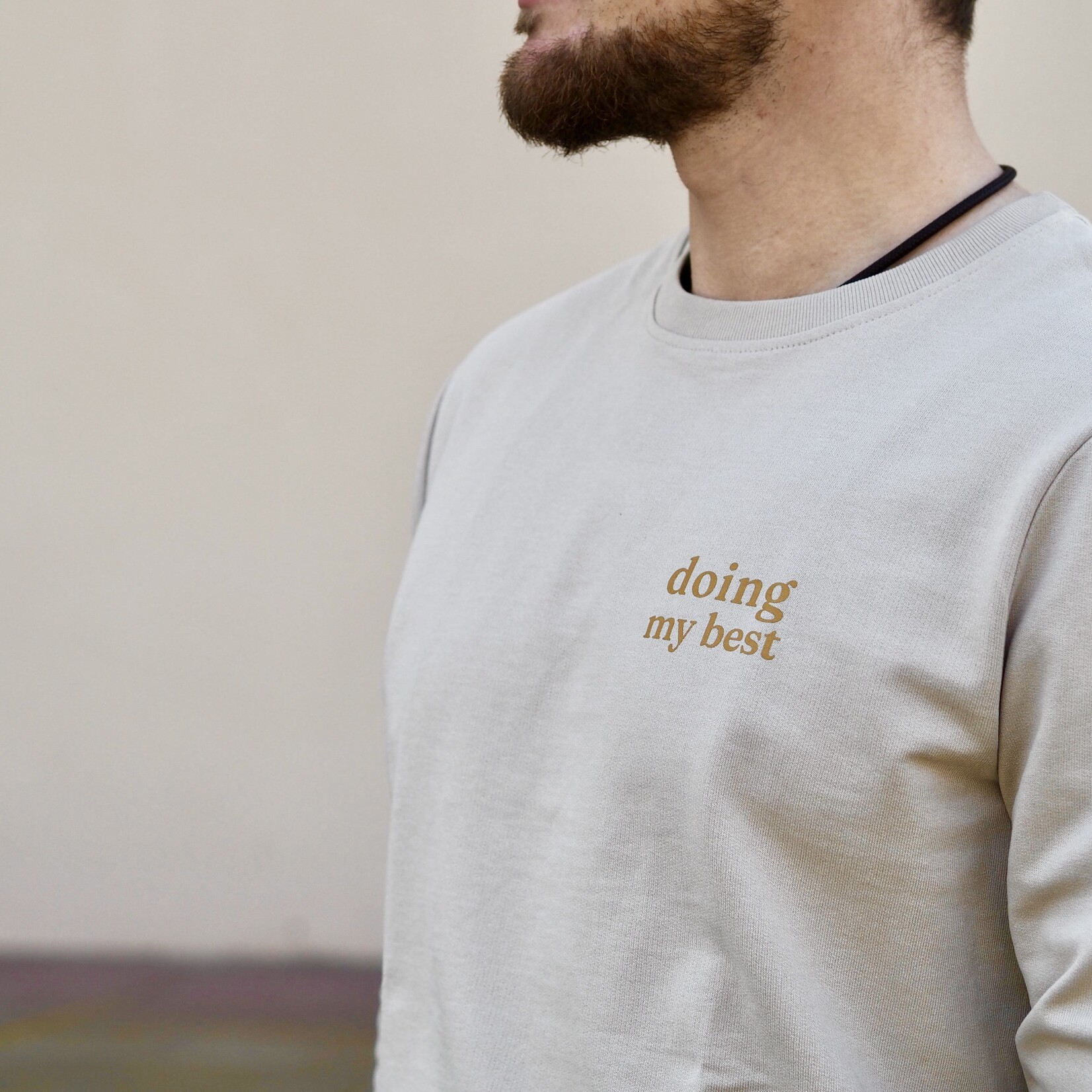 soft values sweater in sand