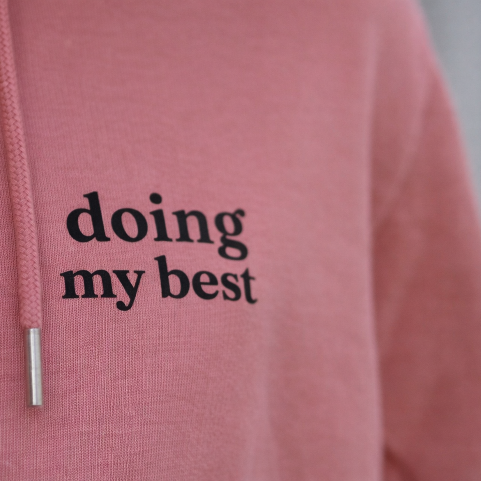 soft values Hoodie in used salmon