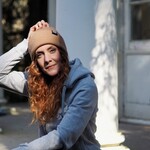 Motte Recycled Oversize Beanie -brown