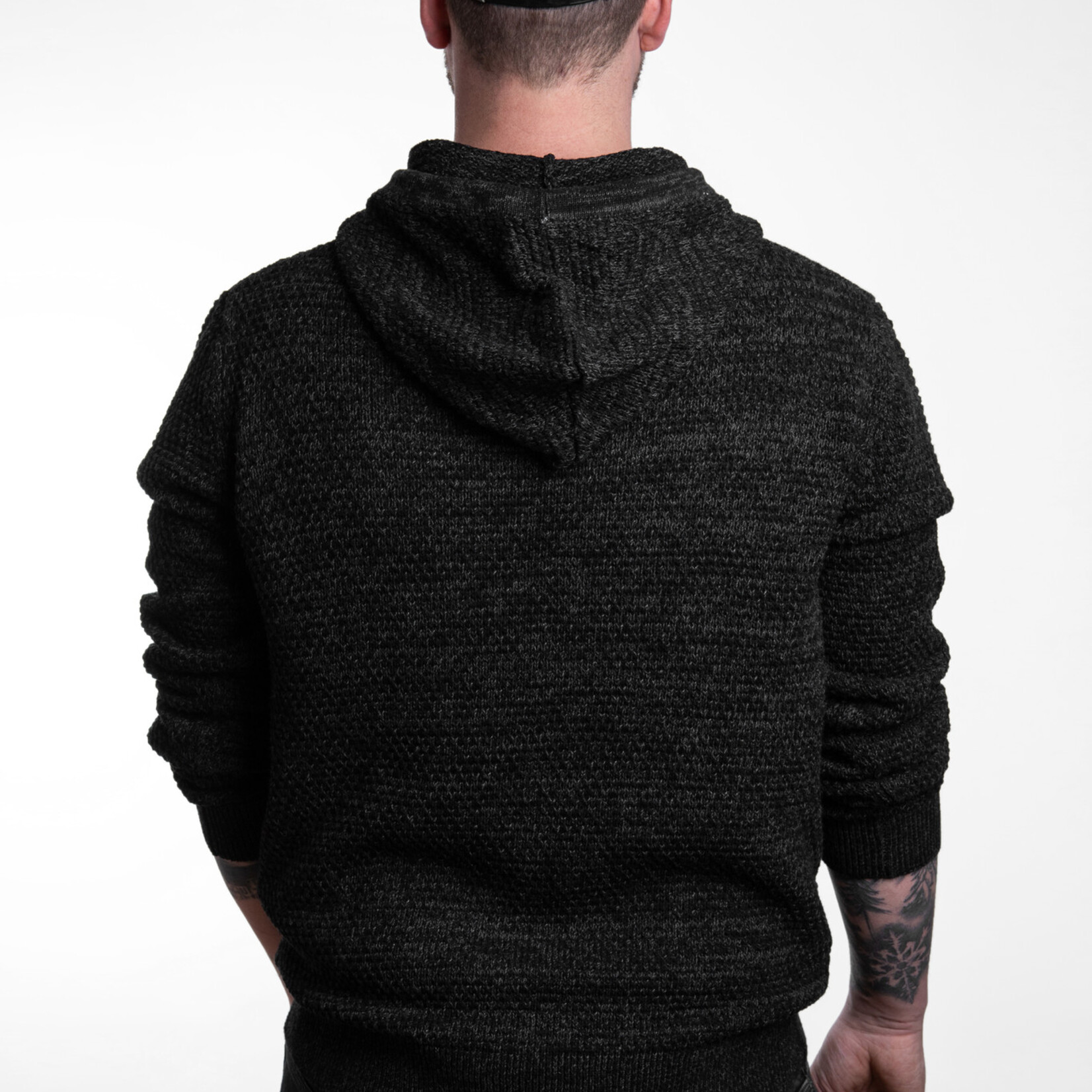 Knit- Hoody -anthracite