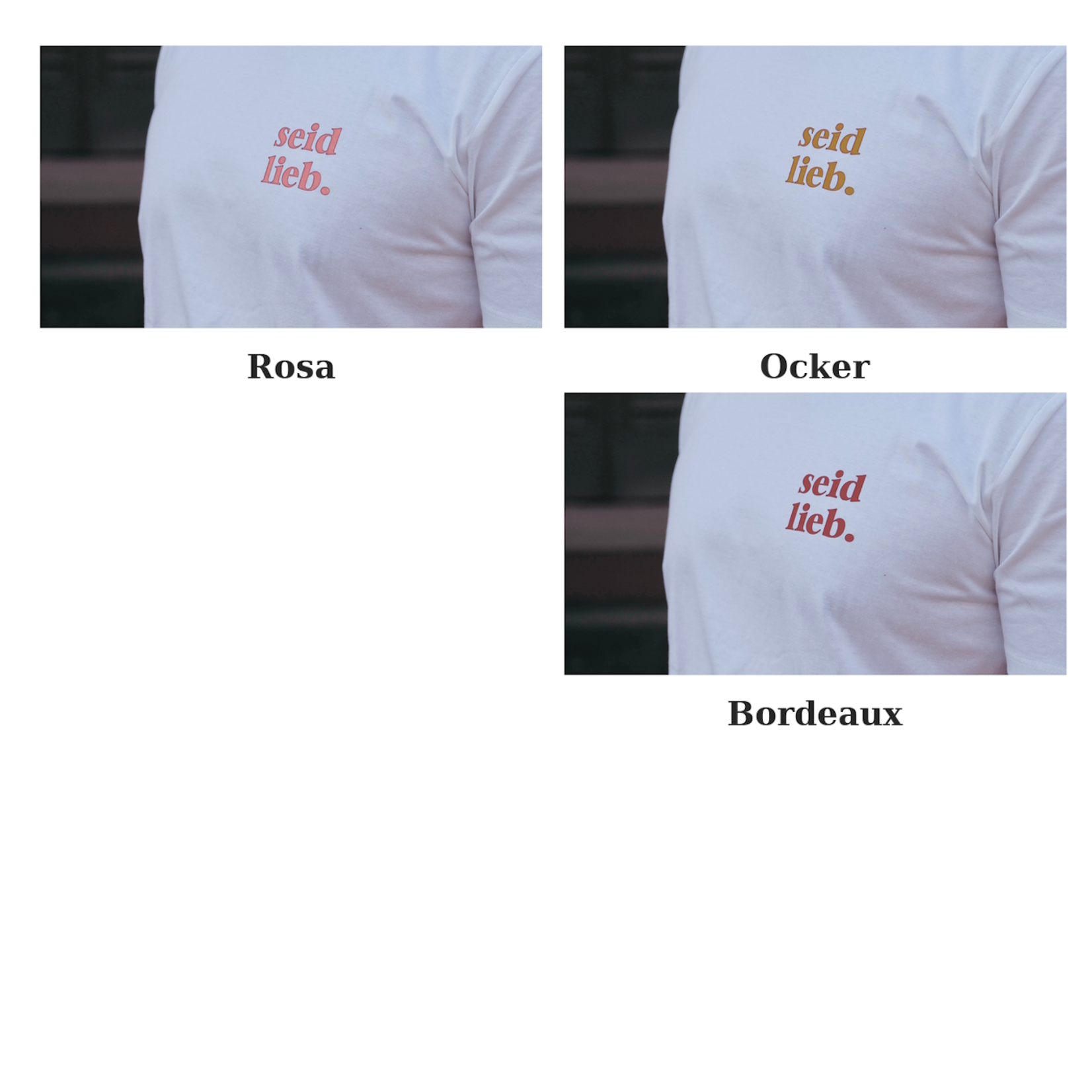 soft values T-Shirt white