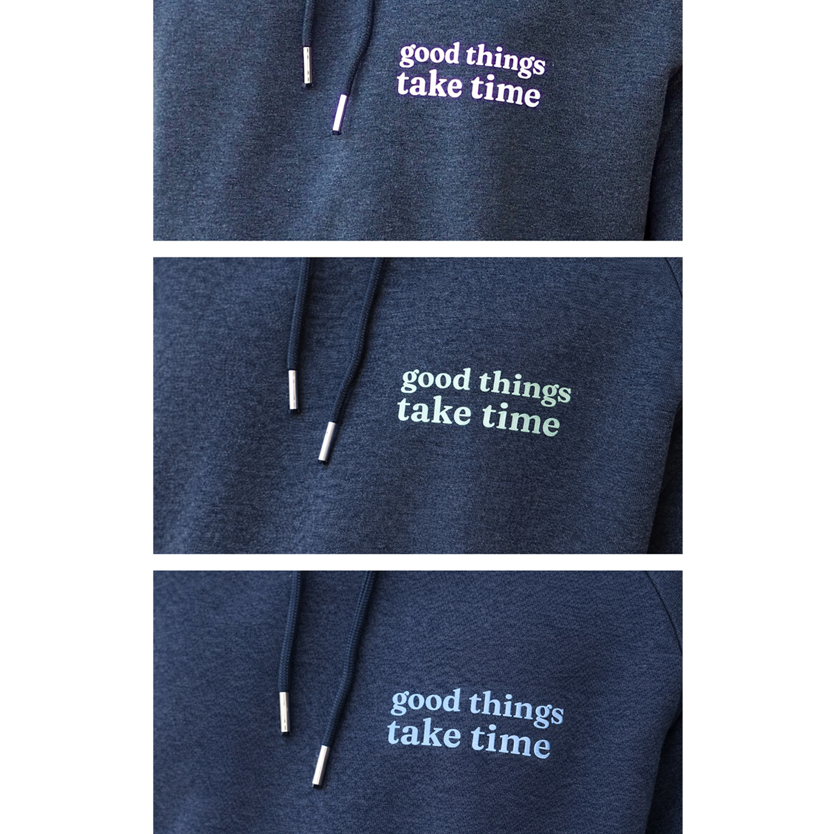 soft values Hoodie in anthrazid mottled