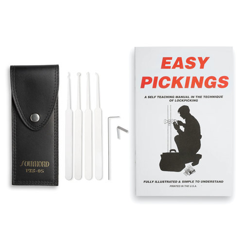 Southord 5-delige beginners lockpick set mét gratis