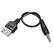 3 5mm Jack (Mannelijk) naar USB 2.0 (Vrouwelijk) Kabel voor MP3 in Auto