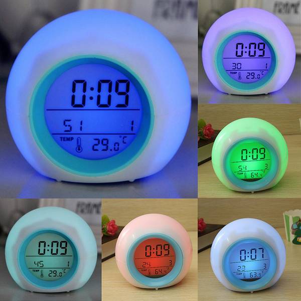 Js Supply Digitale Wekker 7 Kleuren Led Licht En Natuurgeluiden js supply kopen in de aanbieding Js Supply Digitale Wekker 7 Kleuren Led Licht En Natuurgeluiden js supply kopen in de aanbieding