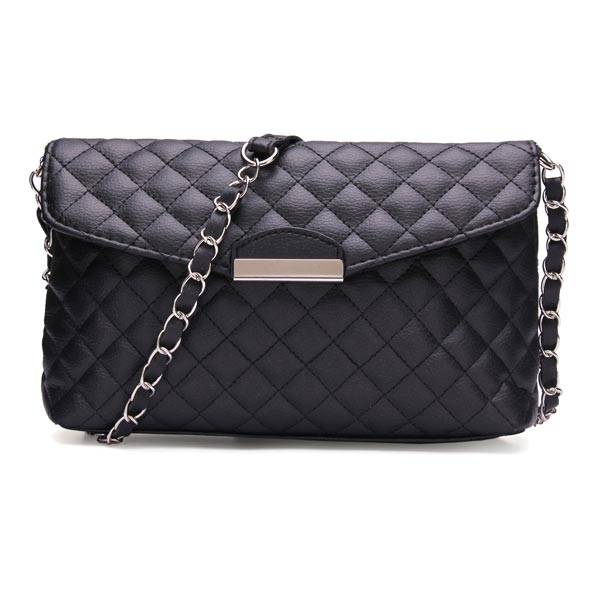 Js Supply Zwarte Clutch Tas Met Schouderband js supply kopen in de aanbieding