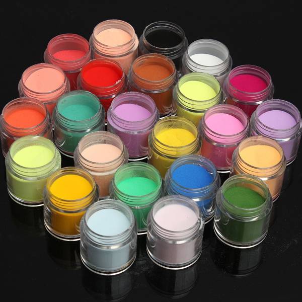 Js Supply 24 Kleuren Acryl Poeder Voor Nail Art js supply kopen in de aanbieding