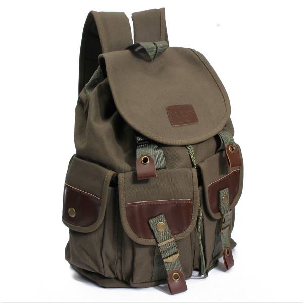 Js Supply Unisex Vintage Canvas Rugzak js supply kopen in de aanbieding Js Supply Unisex Vintage Canvas Rugzak js supply kopen in de aanbieding