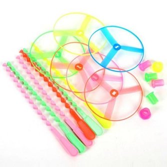 Vrolijk Gekleurde Plastic Speelgoed Propeller