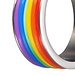 Regenboog Ring 9mm Breed van Titanium