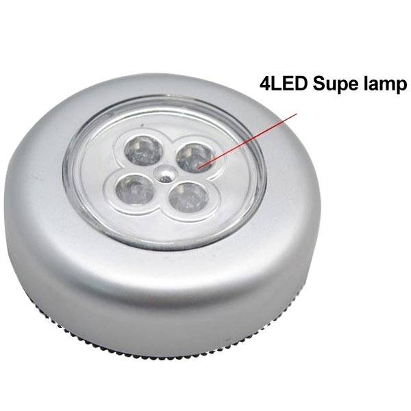 Js Druk Lampje 4Led Voor Camping Badkamer Auto js kopen in de aanbieding