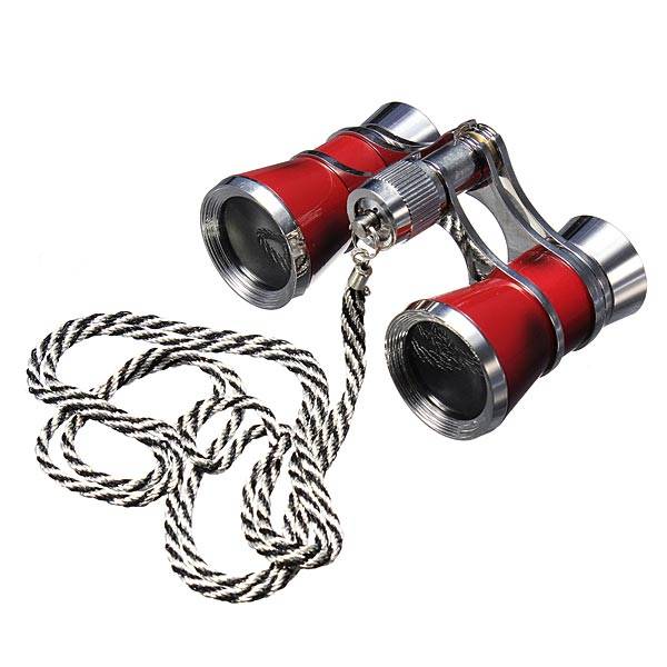 Js Klassieke Rode Toneelkijker js kopen in de aanbieding