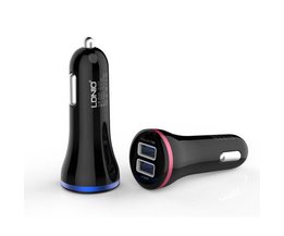 Universele USB Autolader voor alle Smartphones en MP3 Spelers